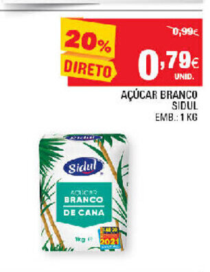 Continente Açúcar Branco Sidul 1kg promoção