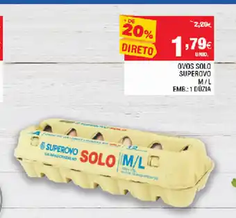 Continente Ovos Solo Superovo M/L promoção
