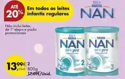Pingo Doce Nestlé - em todos os leites infantis regulares promoção