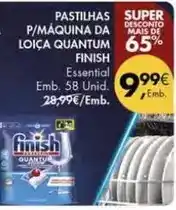 Pingo Doce Finish - pastilhas p/máquina da loica quantum promoção
