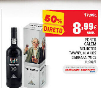 Continente Porto Cálem Velhotes 75cl promoção