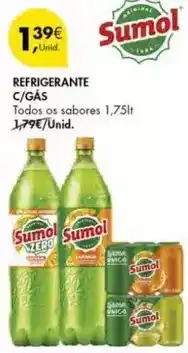 Pingo Doce Sumol - refrigerante c/gas promoção