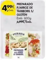 Pingo Doce Preparado p/arroz de tamboril s/gluten promoção