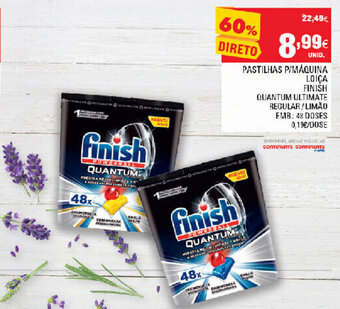 Continente Pastilhas P/Máquina da Loiça Finish promoção