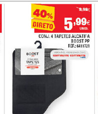 Conj. 4 Tapetes Alcatifa Boost PP