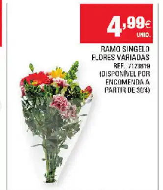 Continente Ramo Singelo FLores Variadas promoção