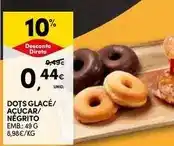 Continente Dots glacé/ açúcar/négrito promoção