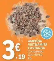Continente Ameijoa branca grande fresca promoção