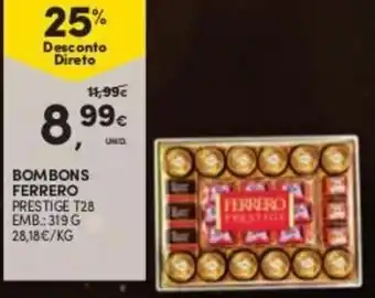 Continente Bombons Ferrero 319g promoção