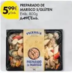 Pingo Doce Preparado de marisco s/gluten promoção