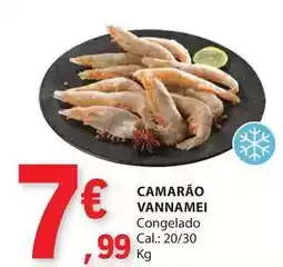 E.Leclerc Camarão vannamei promoção