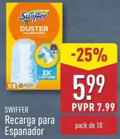 ALDI Swiffer - recarga para espanador promoção