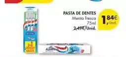 Pingo Doce Aquafresh - pasta de dentes promoção