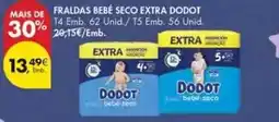 Pingo Doce Dodot - fraldas bebe seco extra promoção