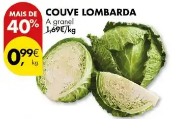 Pingo Doce Couve lombarda a granel promoção