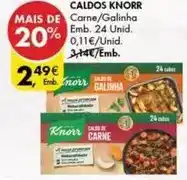 Pingo Doce Knorr - caldos promoção