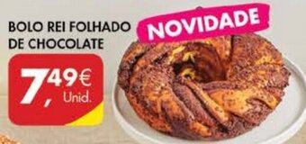 Bolo Rei Folhado de Chocolate
