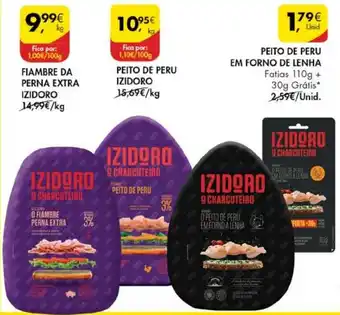 Pingo Doce Fiambre da Perna Extra Izidro promoção