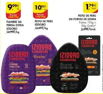 Pingo Doce Peito de Peru em Forno de Lienha 110g promoção