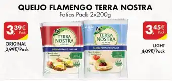 Queijo Flamengo Terra Nostra Light 2 x 200g