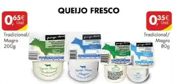 Pingo Doce Queijo Fresco Tradicional/Magro 200g promoção