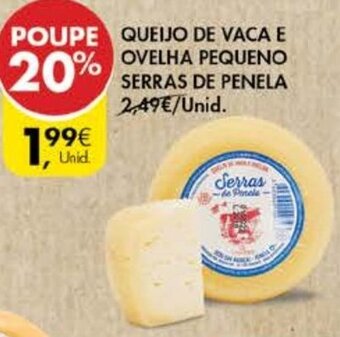 Queijo de Vaca e Ovelha Pequeno Serras de Penela