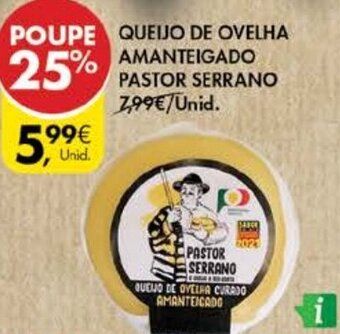 Queijo de Ovelha Amanteigado Pastor Serrano