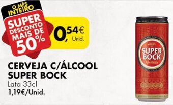 Cerveja C/ Álcool Super Bock 33cl