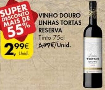 Vinho Douro Linhas TOrtas Reserva 75cl