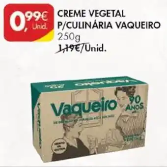 Pingo Doce Creme Vegeval P/Culinária Vaqueiro 250g promoção