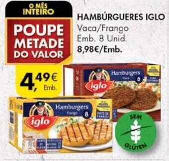 Hambúrguer Iglo 8 Unid
