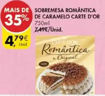 Pingo Doce Sobremesa Romântica de Caramelo Carte D'Or 750ml promoção
