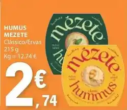 E.Leclerc Hummus promoção