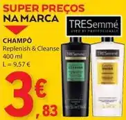 E.Leclerc Tresemmé - replenish &cleanes promoção