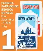 E.Leclerc Branca de neve - farinha para bolos promoção