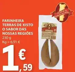 E.Leclerc Farinheira terras de xisto o sabor das nossas regioes promoção