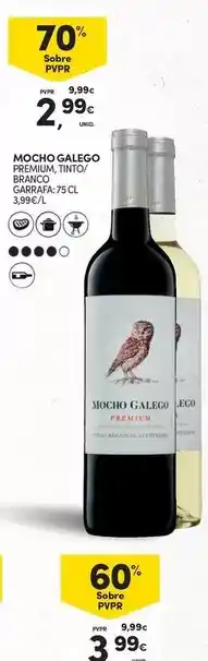 Continente Mocho galego promoção