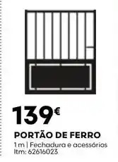 Bricomarché Portão de ferro promoção