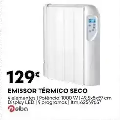 Bricomarché Delba - emissor térmico seco promoção