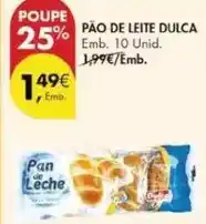 Pingo Doce Dulca - pão de leite promoção