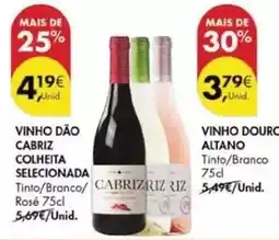 Pingo Doce Cabriz - vinho dao colheita selecionada promoção