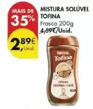 Pingo Doce Nestle - mistura soluvel tofina promoção