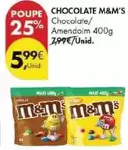 Pingo Doce M&m's - chocolate promoção