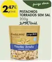 Pingo Doce Pistachios torrados promoção