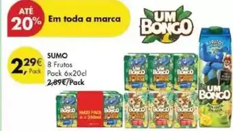 Pingo Doce A+ - 8 frutos promoção