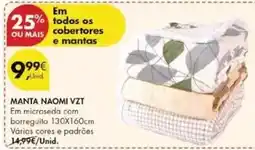 Pingo Doce com - manta naomi vzt promoção