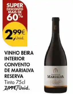 Pingo Doce Vinho beira interior convento de marialva reserva promoção