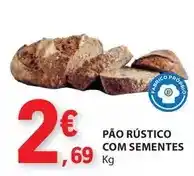 E.Leclerc com - pão rústico com sementes promoção