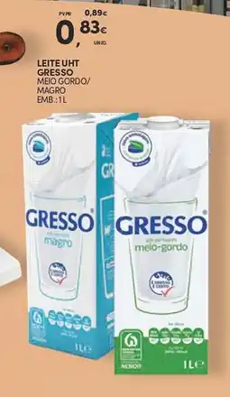 Continente Leite uht gresso promoção