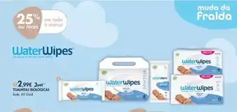 Pingo Doce Water wipes - toallitas biocolicas promoção